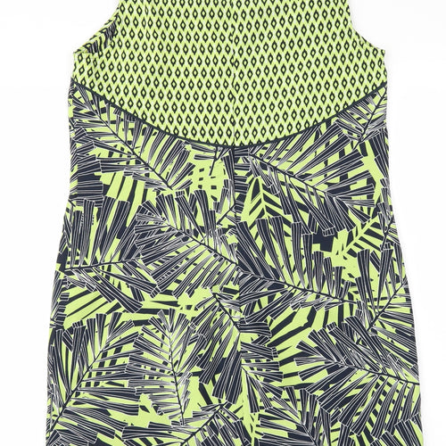Debehams Womens Gold Floral  A-Line  Size 12