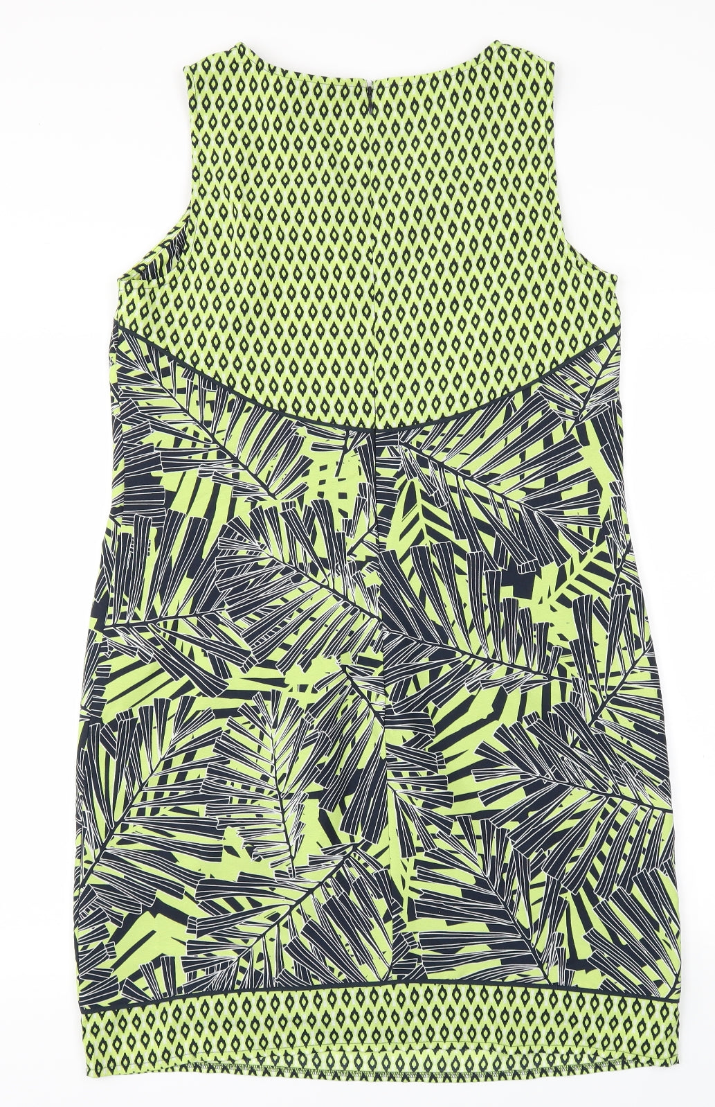 Debehams Womens Gold Floral  A-Line  Size 12