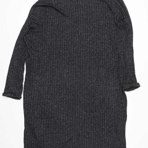 NEW LOOK CURVE Womens Grey   Cardigan Jumper Size 22