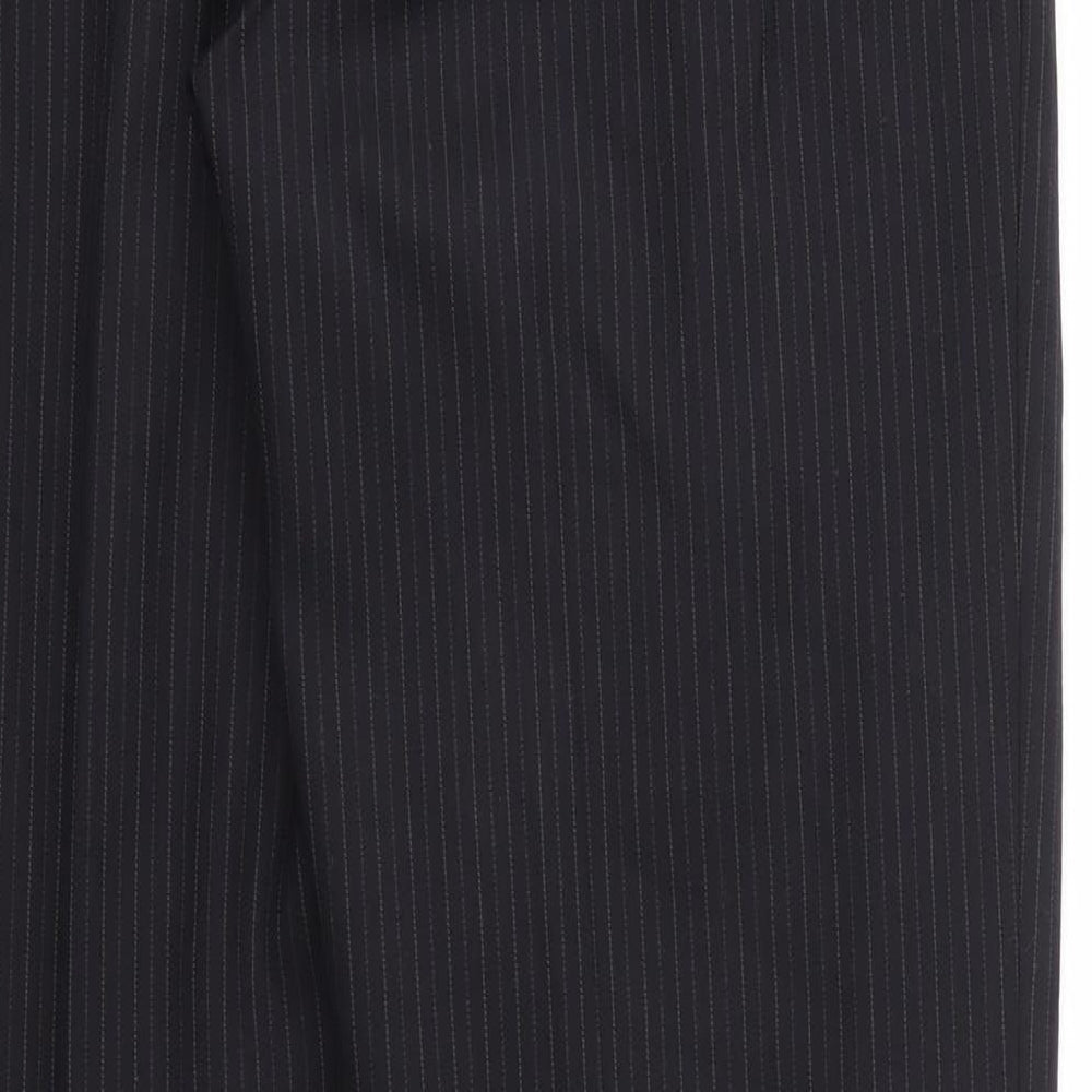 M&S Mens Black   Trousers  Size 32 L31 in