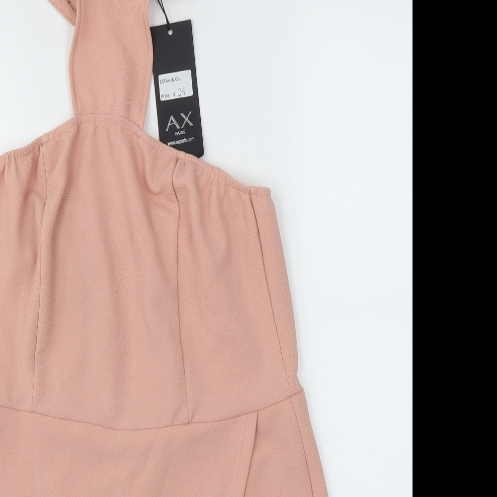 AX Paris Womens Pink   Jumpsuit One-Piece Size 14