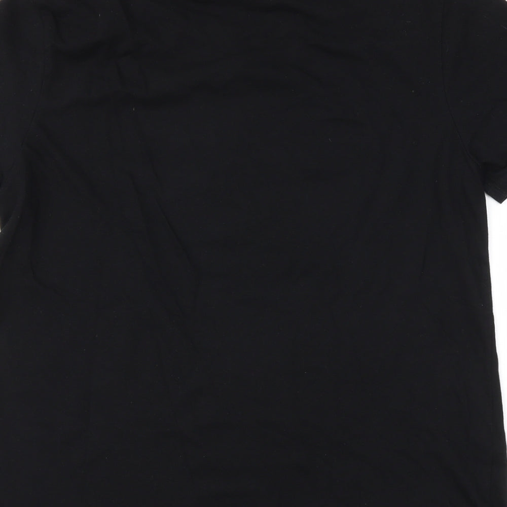 Topman Mens Black    T-Shirt Size S