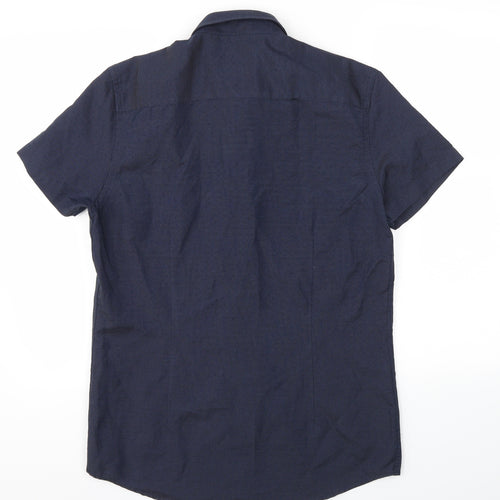 Burton Menswear Mens Blue    T-Shirt Size M