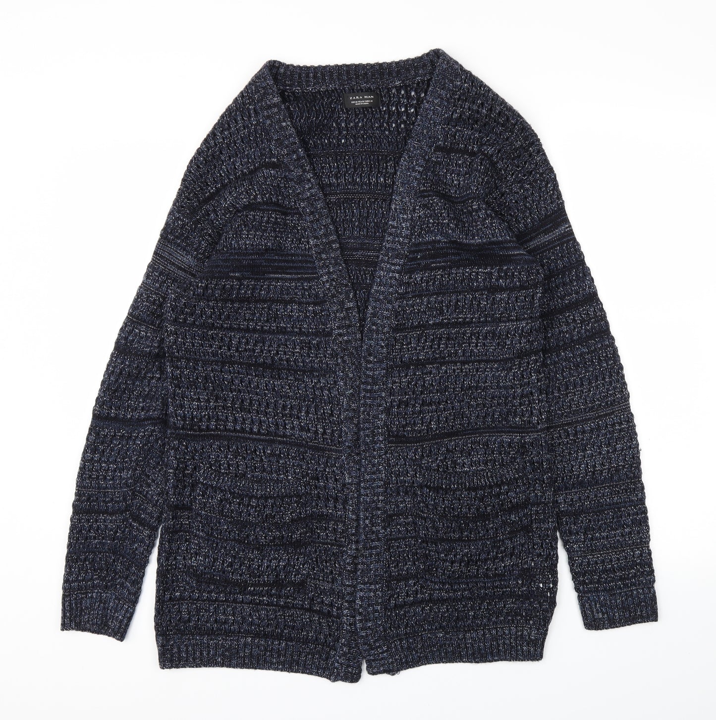 Zara Womens Blue   Cardigan Jumper Size M