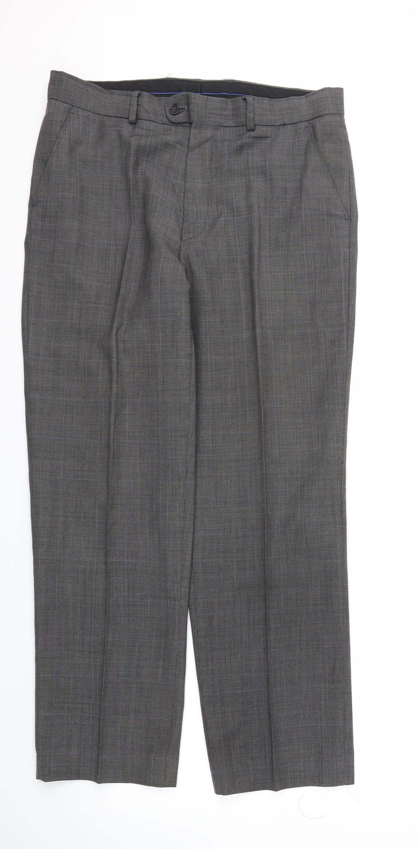Preworn Mens Grey   Trousers  Size 34 L30 in