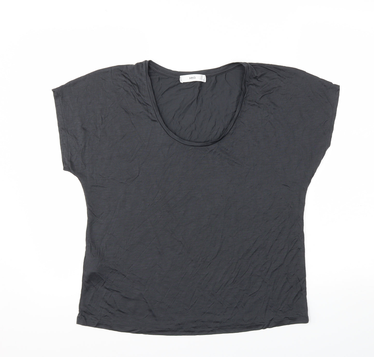 MNG Womens Grey   Basic T-Shirt Size M