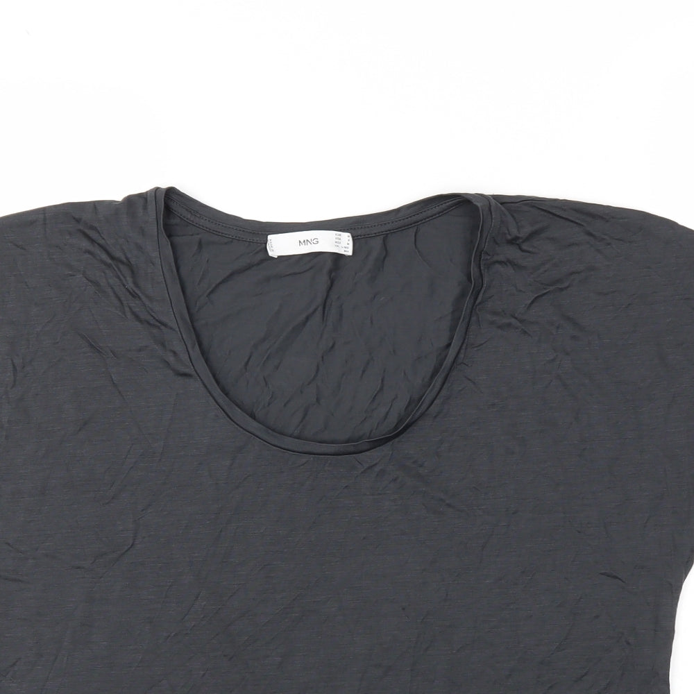 MNG Womens Grey   Basic T-Shirt Size M