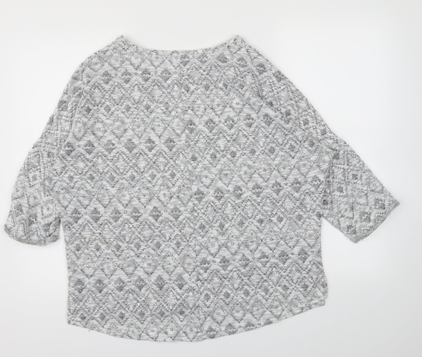 Papaya Womens Grey   Basic T-Shirt Size L
