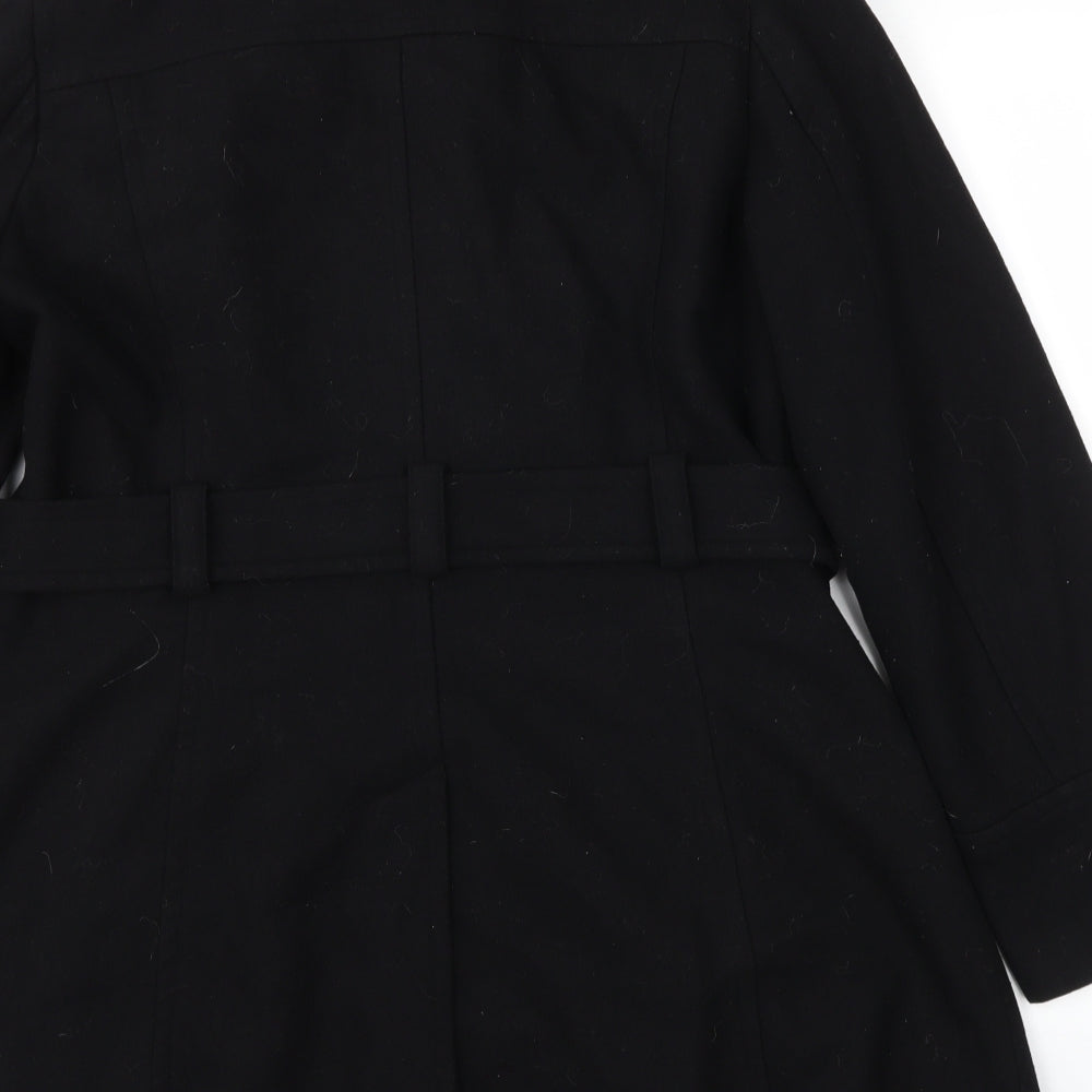 Dorthey Perkins Womens Black   Jacket Coat Size 14