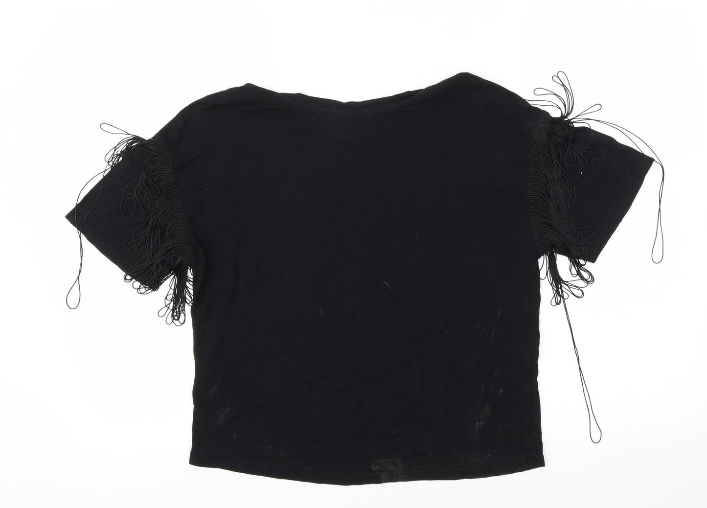 New Look Womens Black   Basic T-Shirt Size 8
