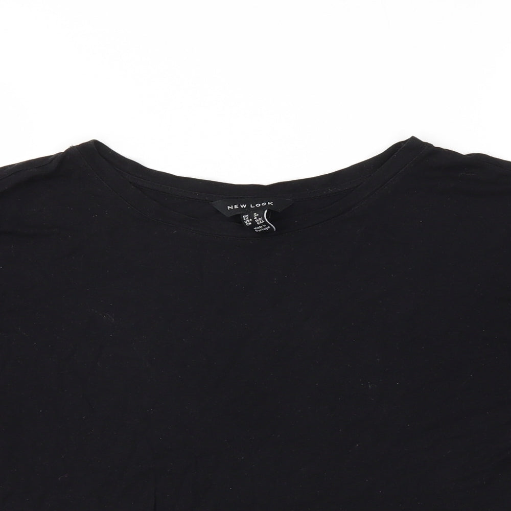 New Look Womens Black   Basic T-Shirt Size 8