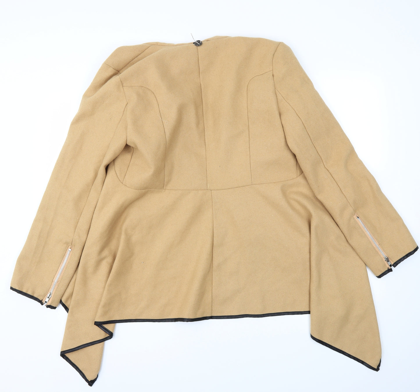 Preworn Womens Beige   Cardigan Jumper Size XL