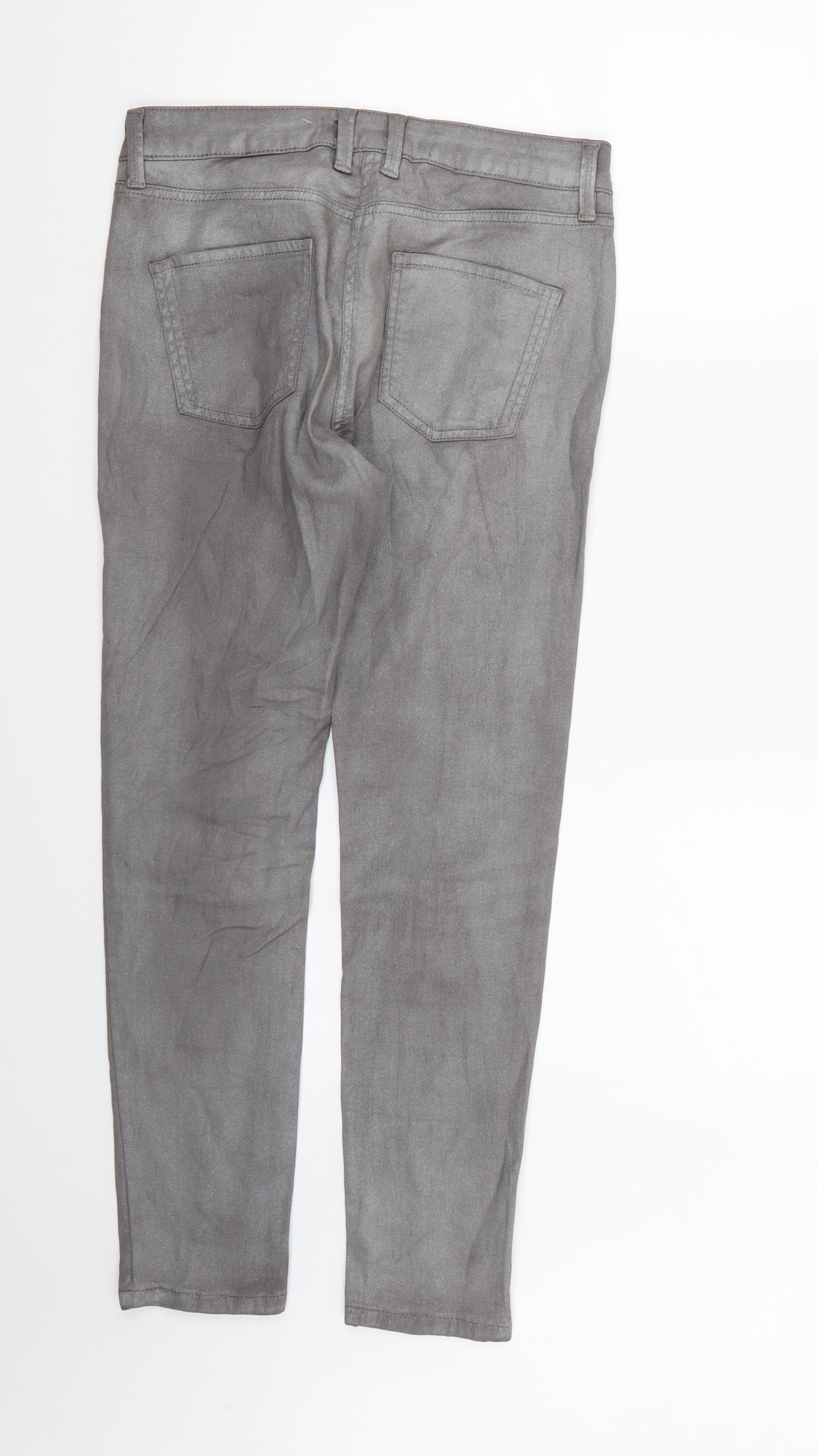 NEXT Womens Grey  Denim  Jeans Size 10 L28 in