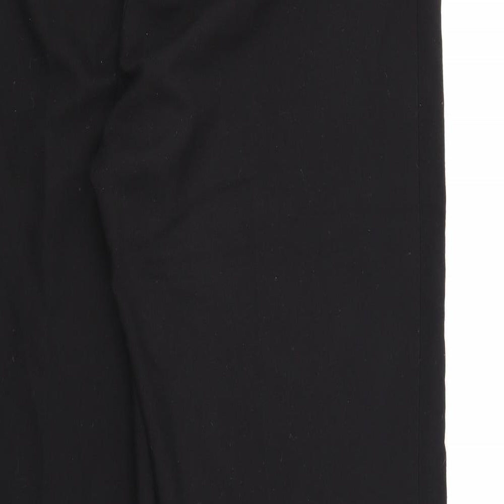 Principles Womens Black  Rayon Dress Pants Trousers Size 14 L32 in