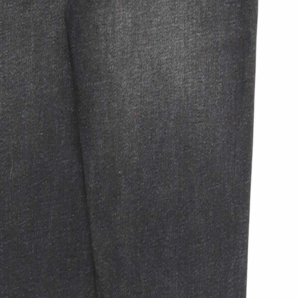 Dorothy Perkins Womens Black  Denim Skinny Jeans Size 10 L31 in