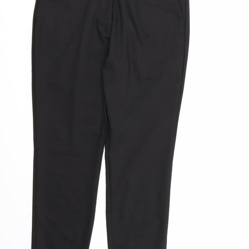 Lefties Womens Black  Rayon Dress Pants Trousers Size L L26 in