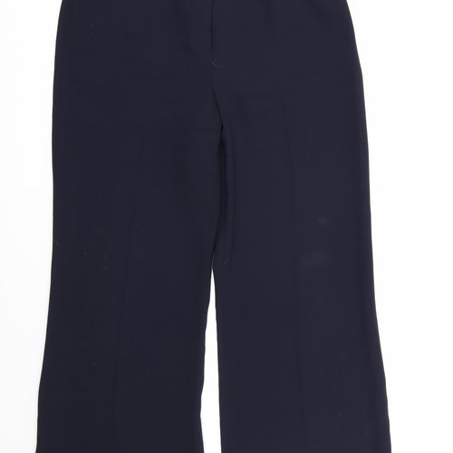 Principles Womens Blue  Rayon Dress Pants Trousers Size 14 L28 in