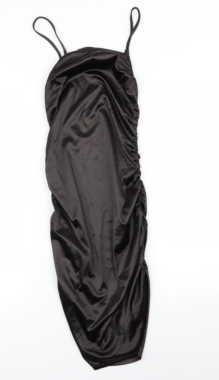 H&M Womens Black Pencil Dress Size S