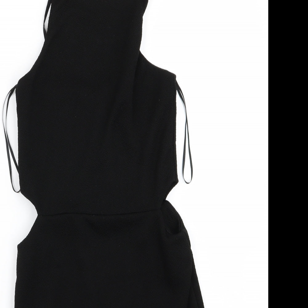 Topshop Womens Black   Pencil Dress  Size 8