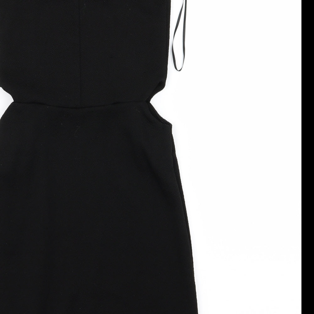 Topshop Womens Black   Pencil Dress  Size 8
