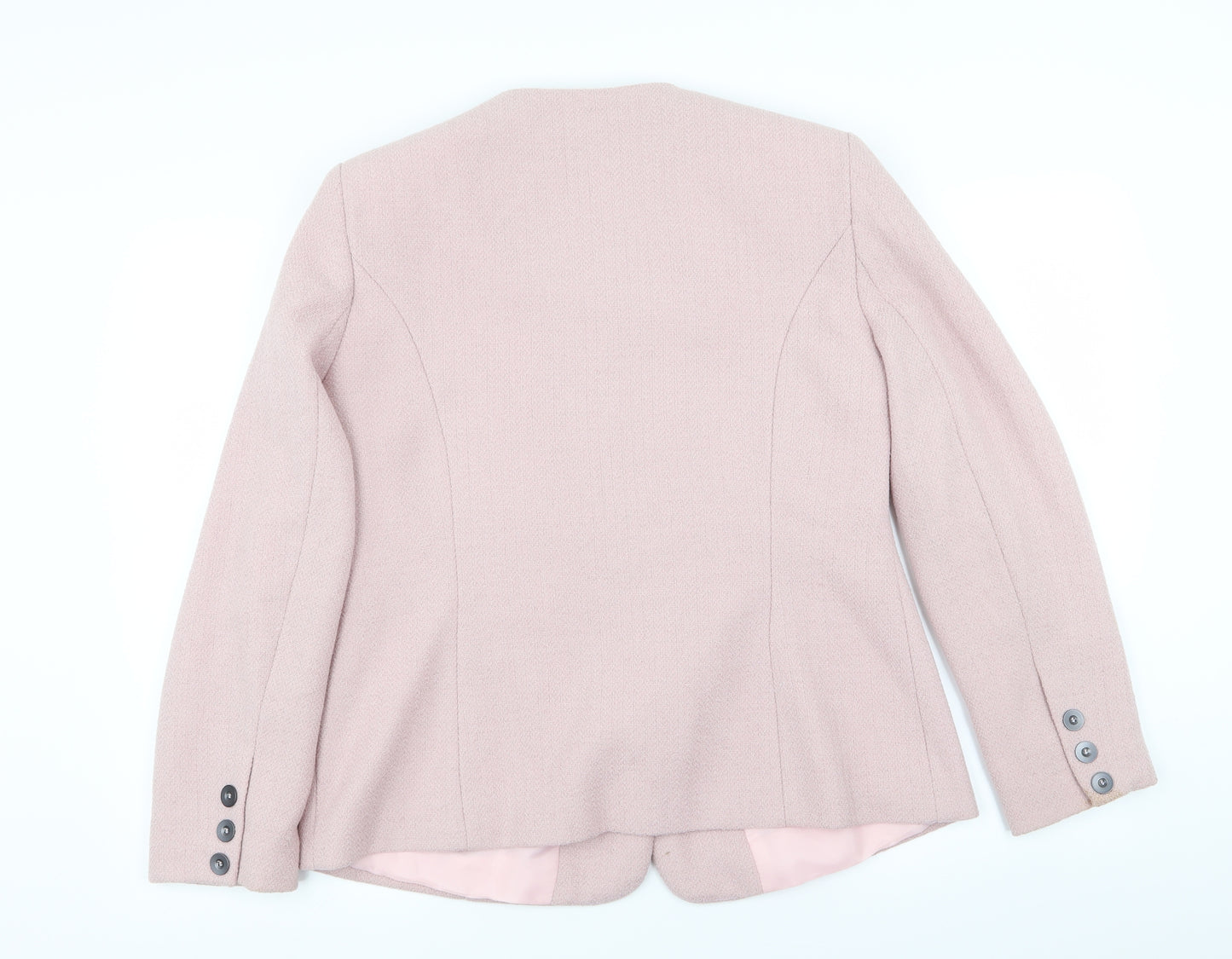 Nightingales Womens Pink   Jacket Blazer Size 14