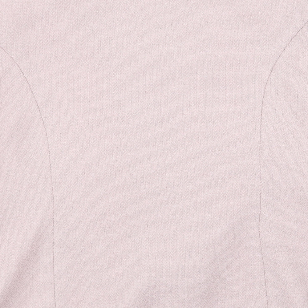 Nightingales Womens Pink   Jacket Blazer Size 14