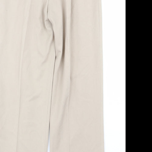 vincl Womens Beige   Trousers  Size 10 L24 in