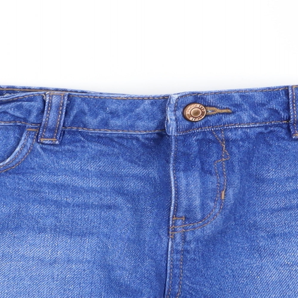 New Look Womens Blue   Hot Pants Shorts Size 10