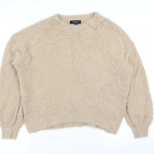 New Look Womens Beige   Pullover Jumper Size S