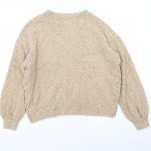New Look Womens Beige   Pullover Jumper Size S