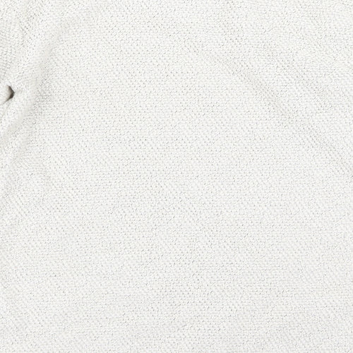 H&M Womens White   Pullover Jumper Size S