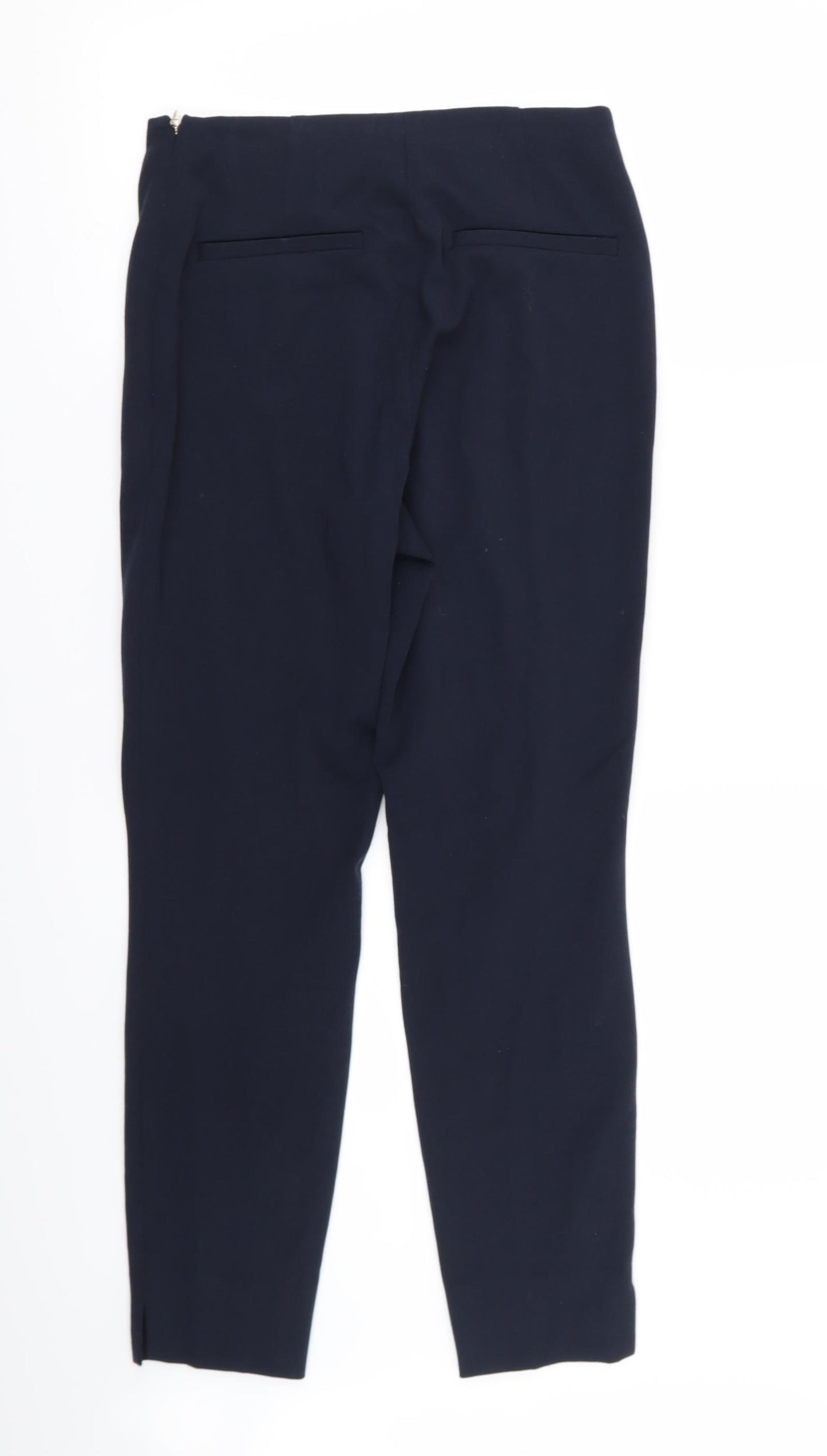 H&M Womens Blue   Trousers  Size 8 L27 in
