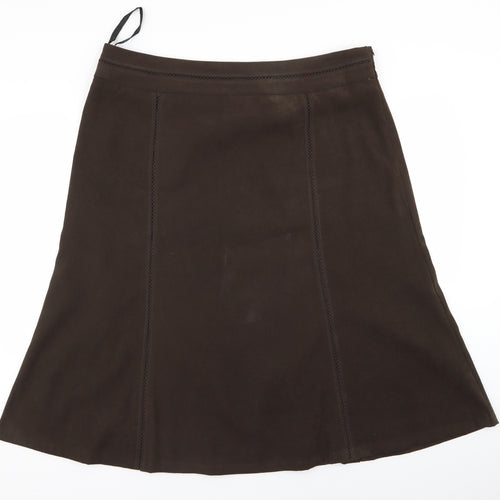 EWM Womens Green   A-Line Skirt Size 18