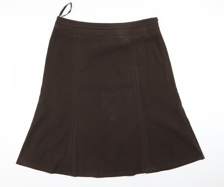 EWM Womens Green   A-Line Skirt Size 18
