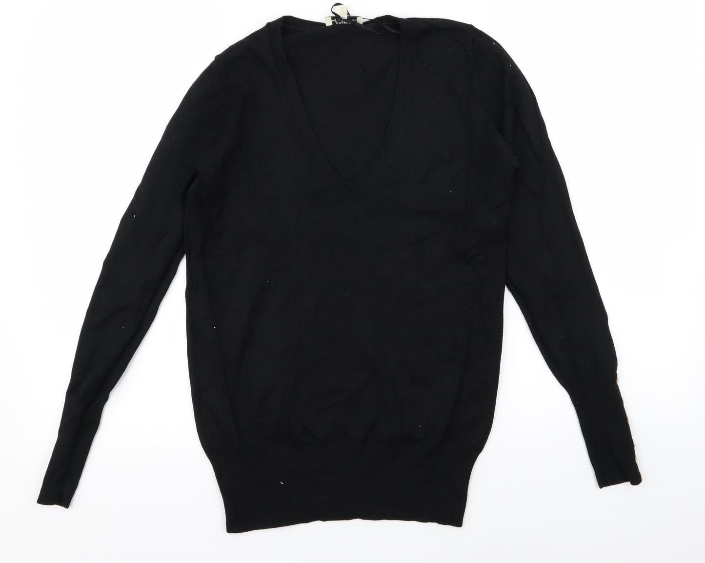 Papaya Womens Black   Pullover Jumper Size 12