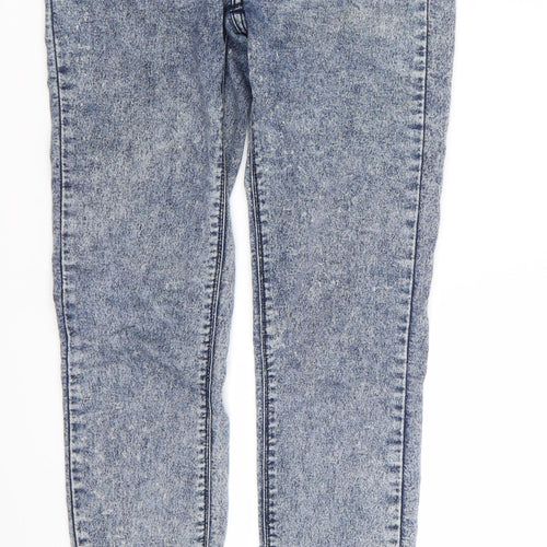 Zara Womens Blue   Jegging Leggings Size 6 L31 in