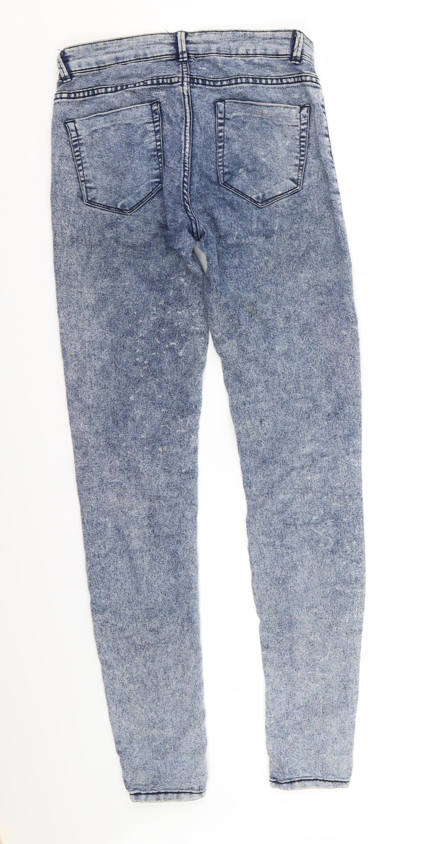 Zara Womens Blue   Jegging Leggings Size 6 L31 in