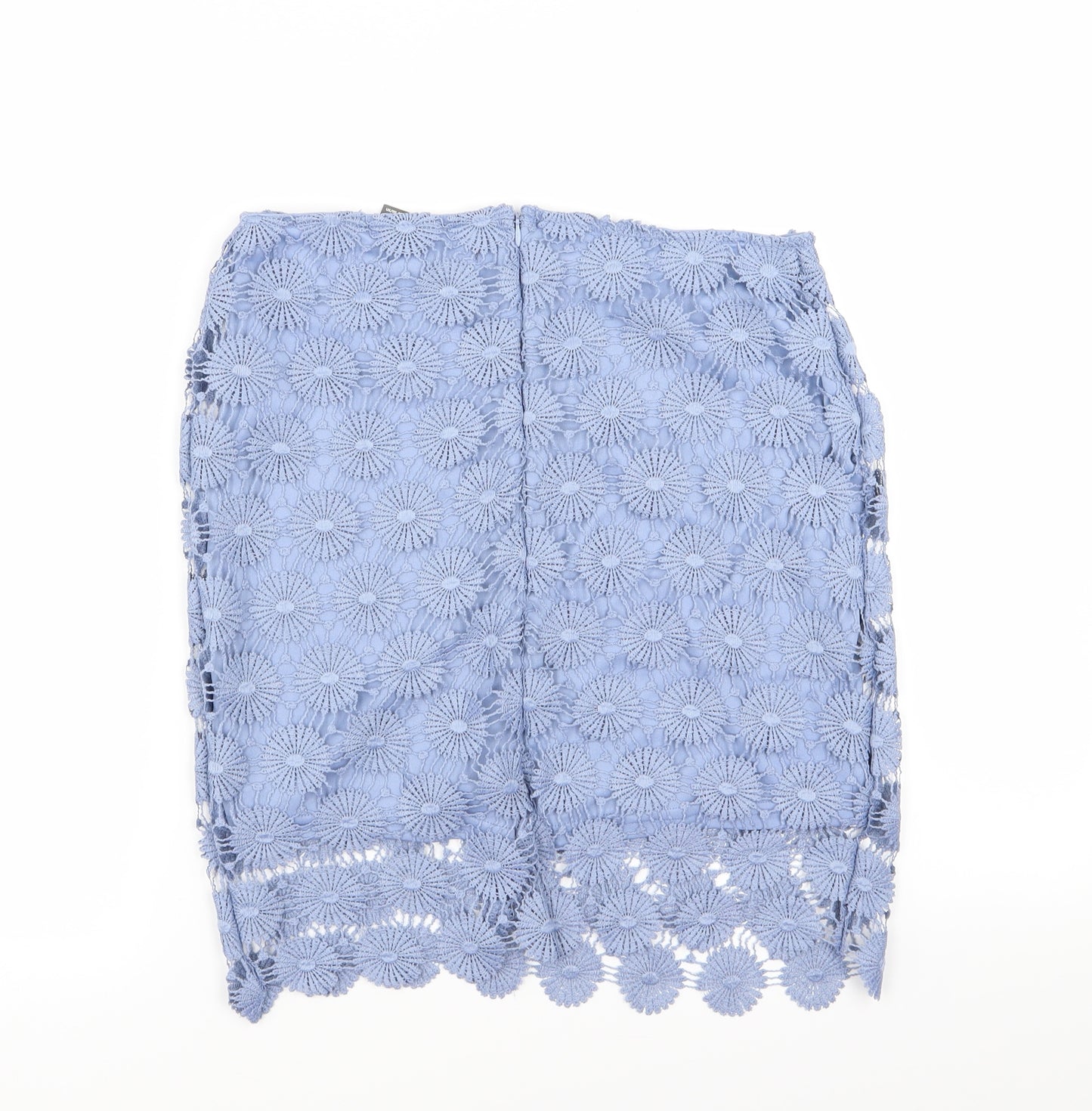 Primark Womens Blue Floral  Mini Skirt Size 12