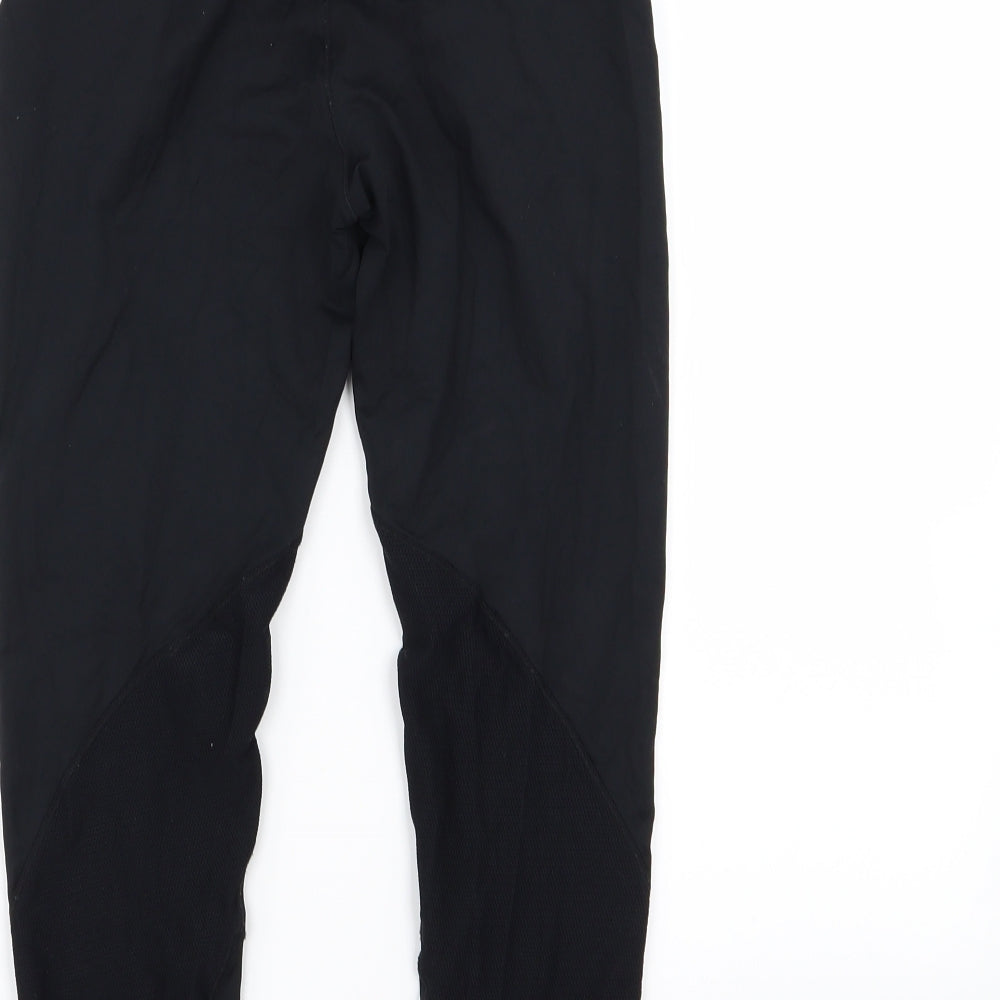 FOREVER 21 Womens Black   Capri Leggings Size M L18 in - Stretch waistband