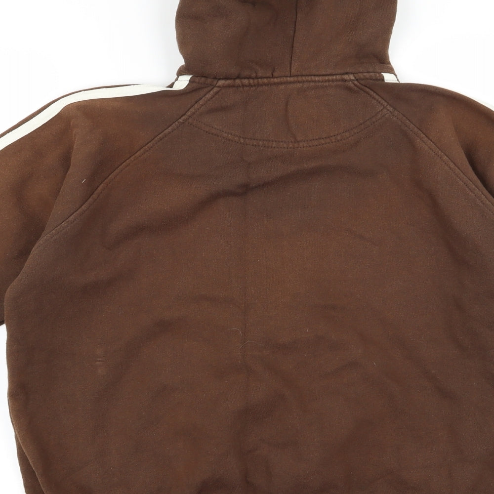 rag Womens Brown   Full Zip Jumper Size XS