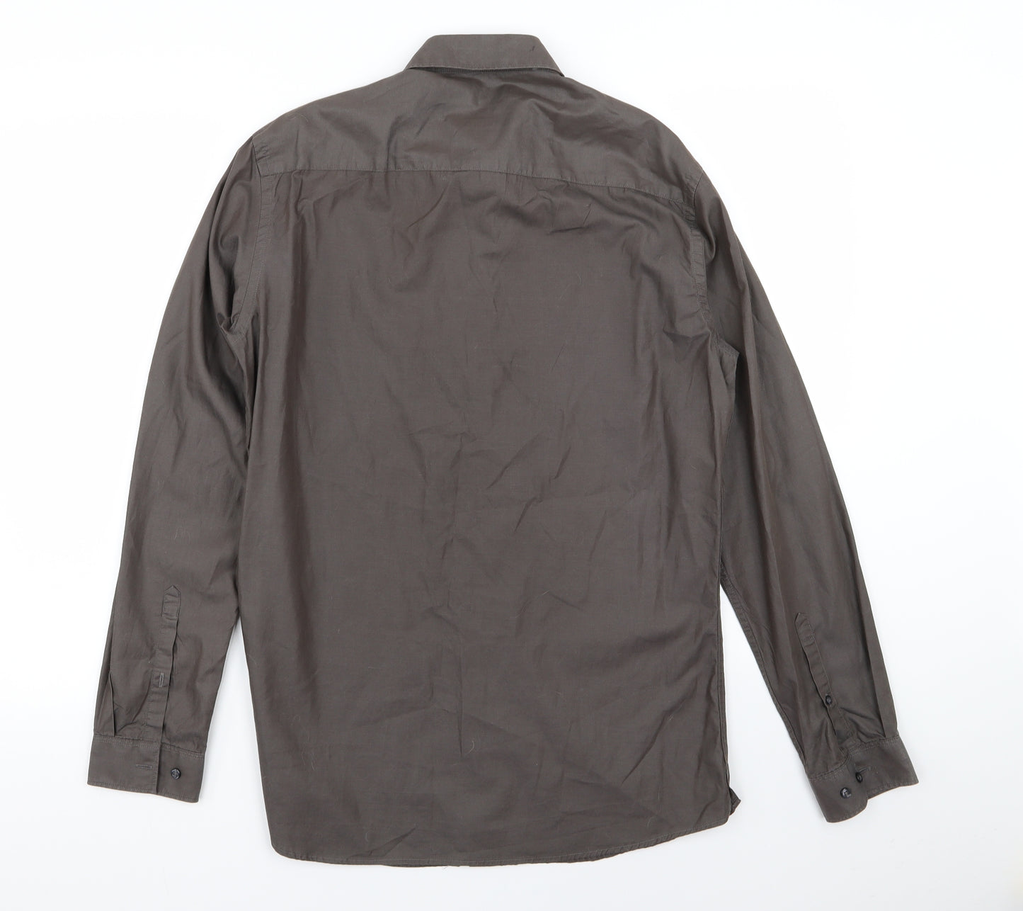 NEXT Mens Brown    Dress Shirt Size 15.5