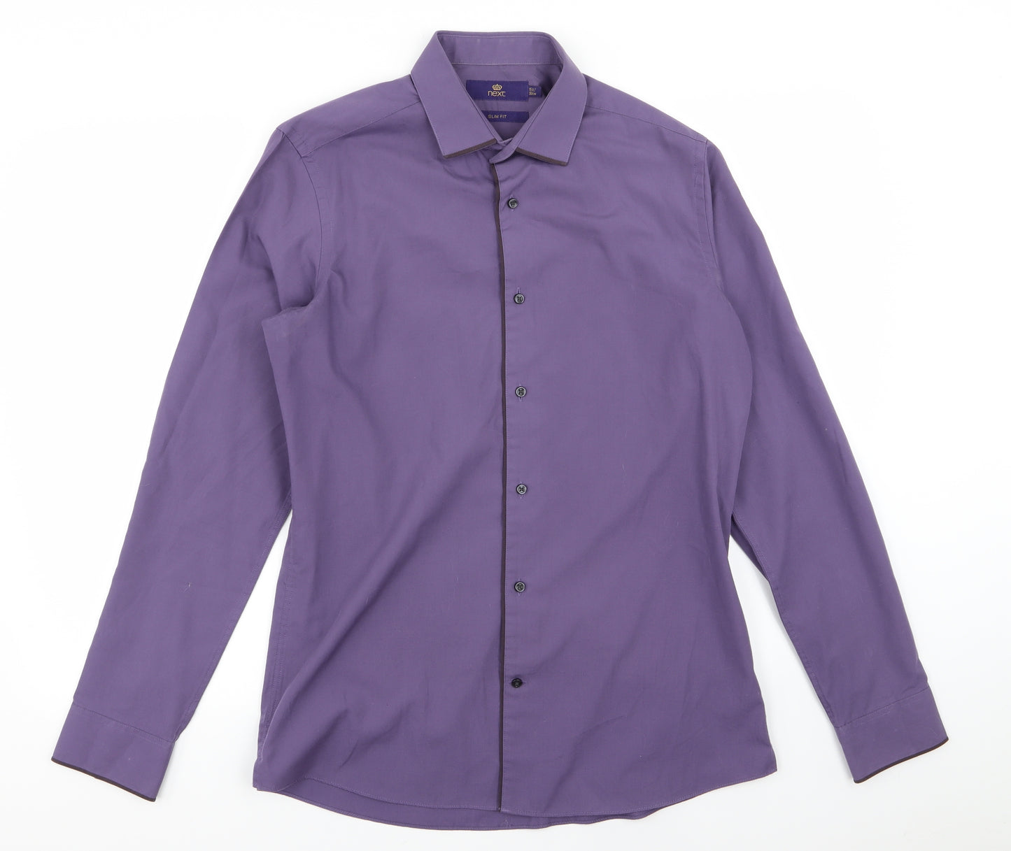 NEXT Mens Purple    Dress Shirt Size 15.5