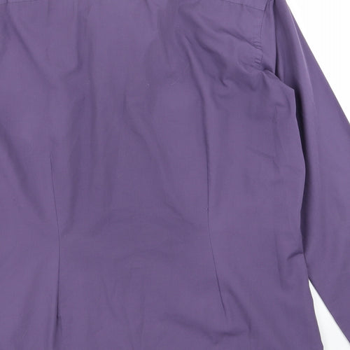 NEXT Mens Purple    Dress Shirt Size 15.5