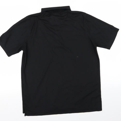 CALIBRE Mens Black    Polo Size S