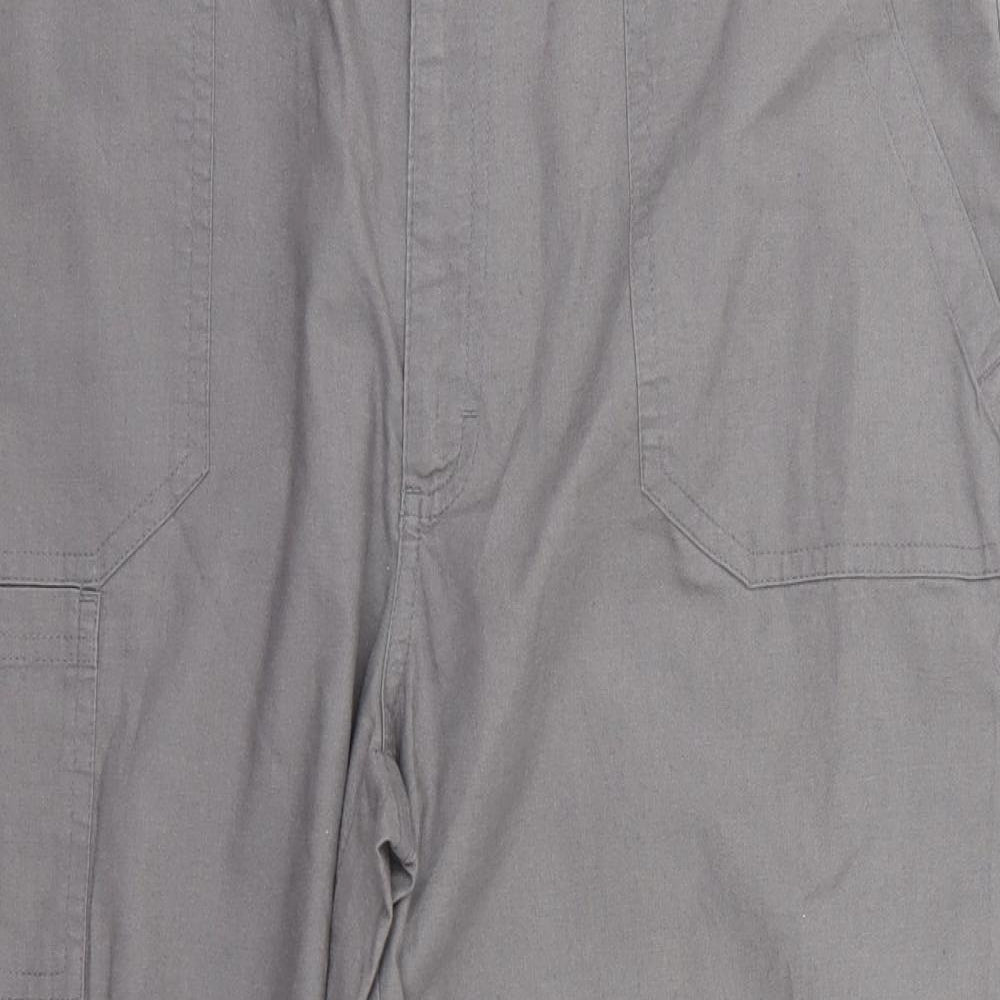 gordon hicks Womens Grey   Capri Trousers Size 14 L20 in