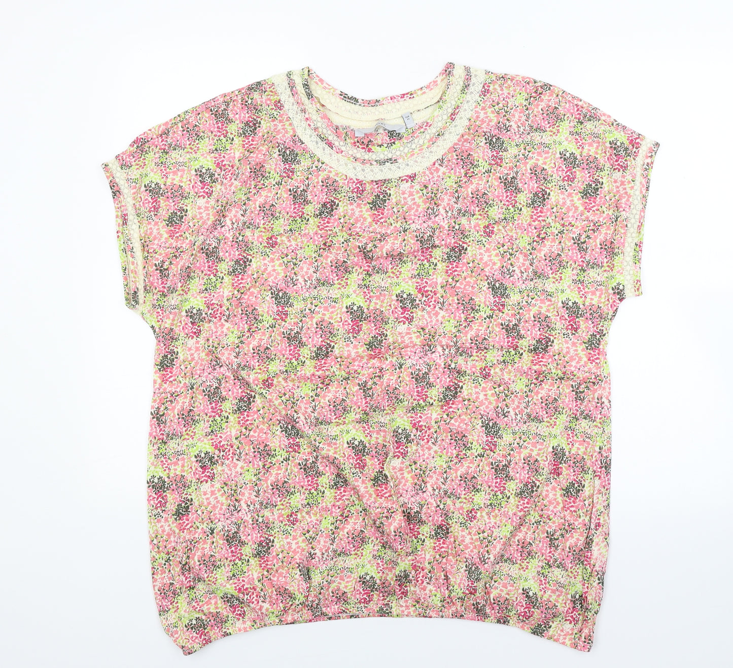 NEXT Womens Multicoloured Floral  Basic T-Shirt Size 20