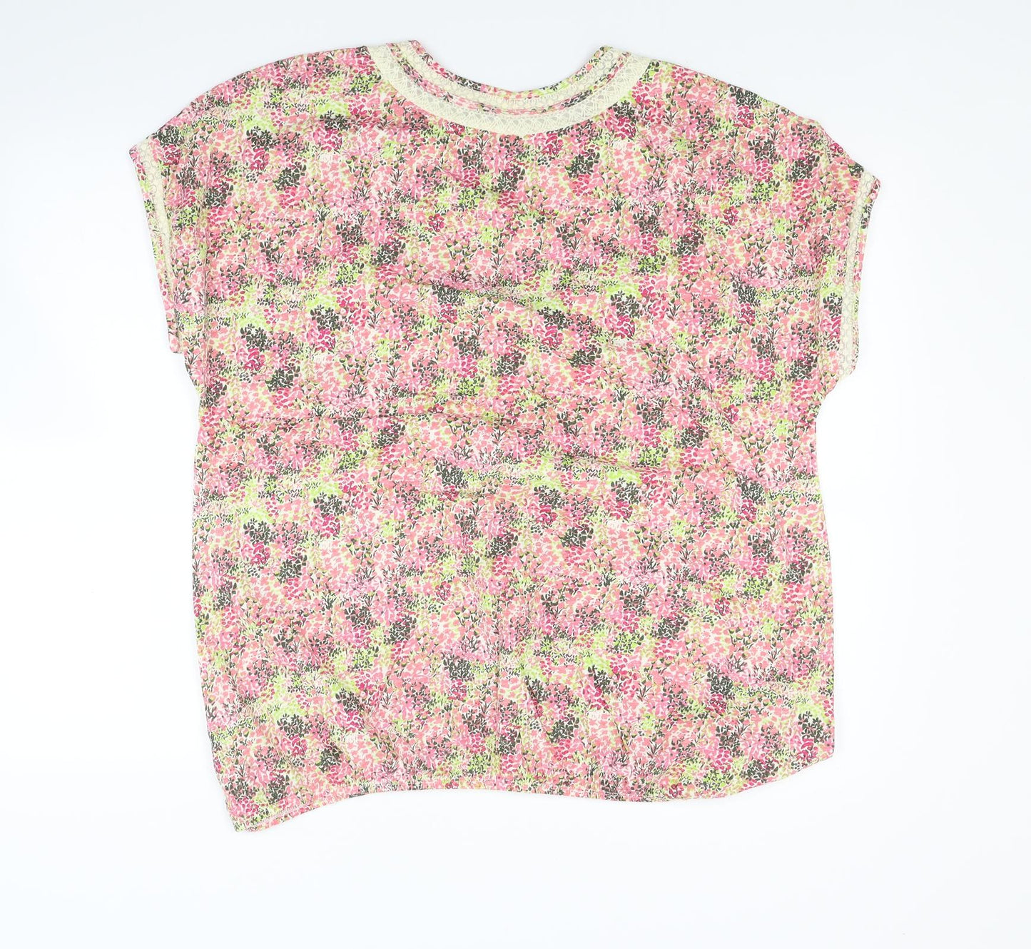 NEXT Womens Multicoloured Floral  Basic T-Shirt Size 20