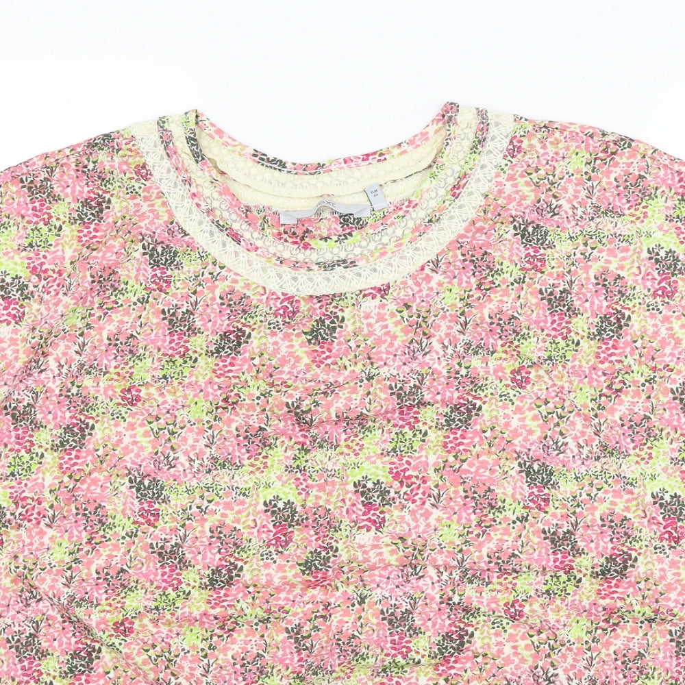NEXT Womens Multicoloured Floral  Basic T-Shirt Size 20