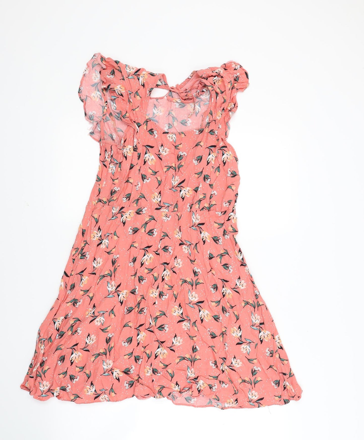 NEXT Womens Red Floral  Slip Dress  Size 14