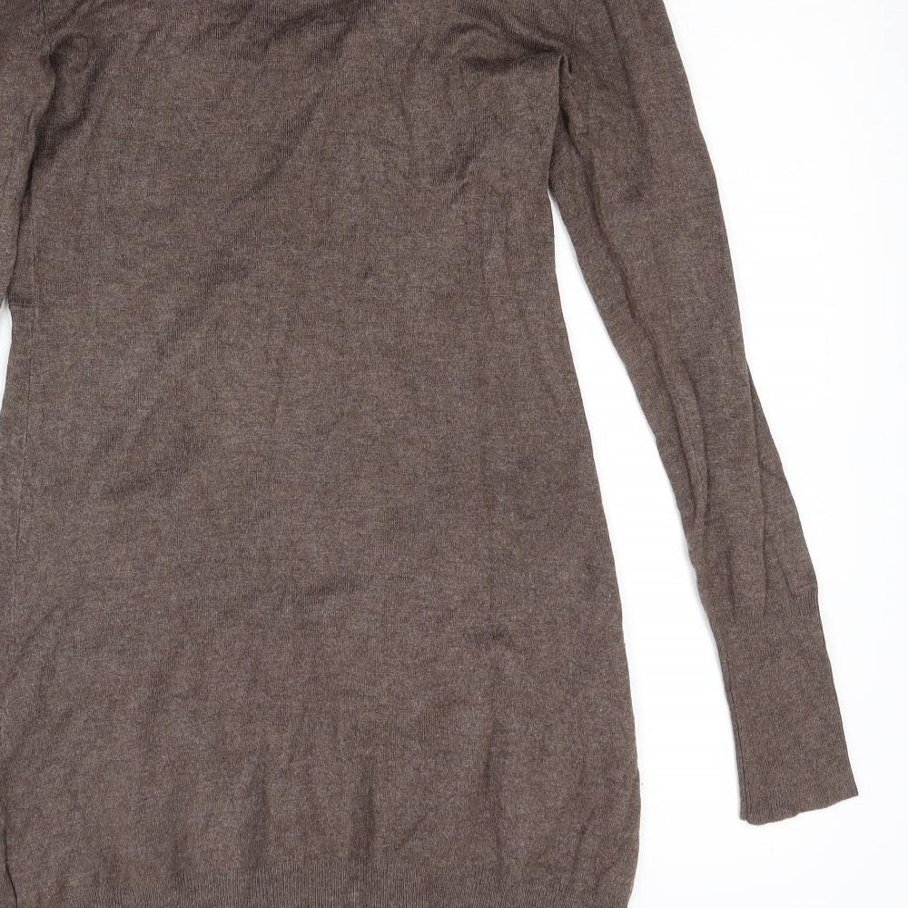 Alter London Womens Brown   Jumper Dress  Size M